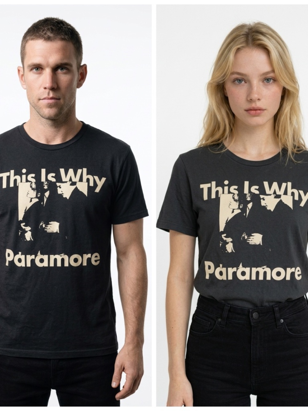 PARAMORE • This Is Why 2022 Tour Tee Black Concert Shirt Hayley Williams
